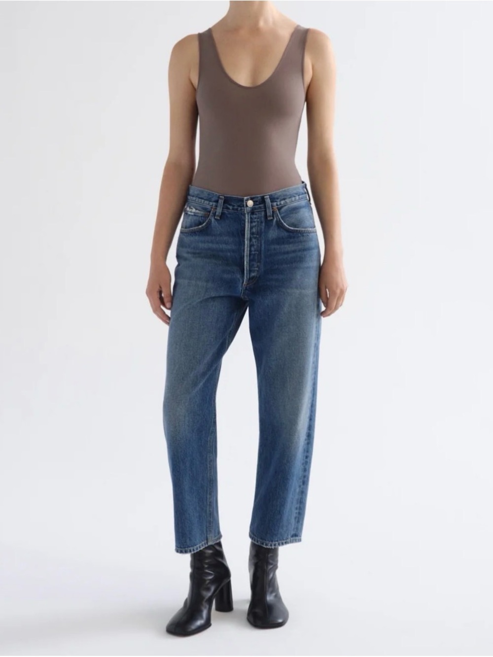 Agolde 90’s Crop Mid Rise Straight